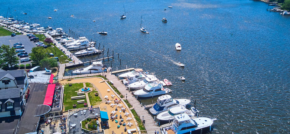 the Riverwalk in Bay City